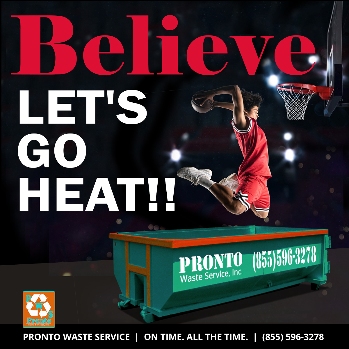 Dumpster Miami - Pronto Waste Service