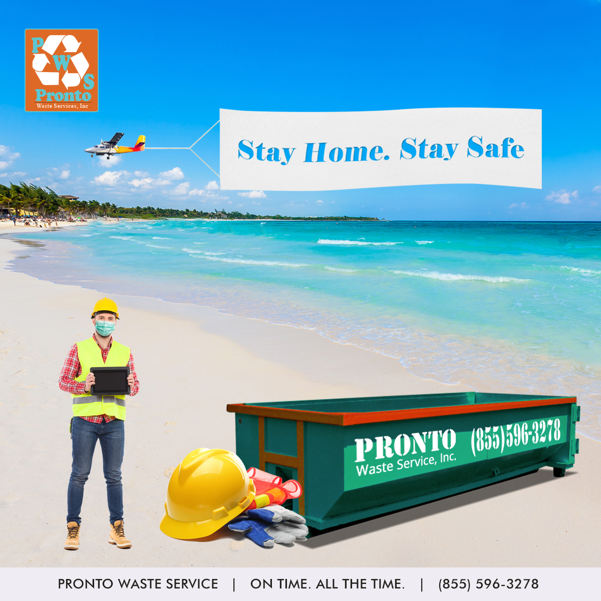 Dumpster Rental in Miami - Pronto Waste Service